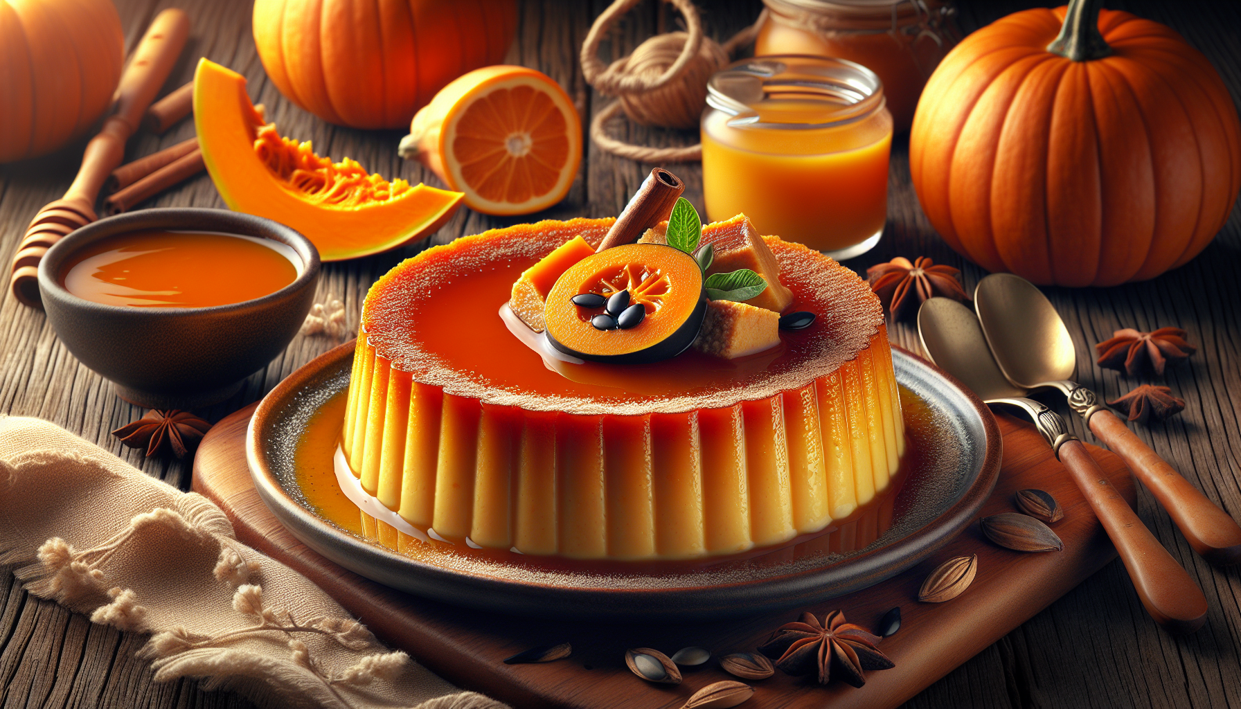 ricetta flan zucca